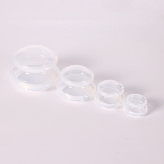 4 pieces silicone cups - Cupping cups - Cupping Set - Cellulite Cups - Cupping For Cellulite - vacuum cup - V1188-NK-BOL-515