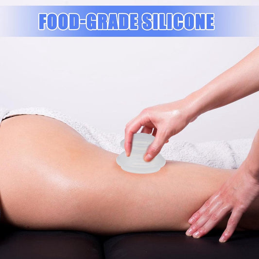 4 pieces silicone cups - Cupping cups - Cupping Set - Cellulite Cups - Cupping For Cellulite - vacuum cup - V1188-NK-BOL-515