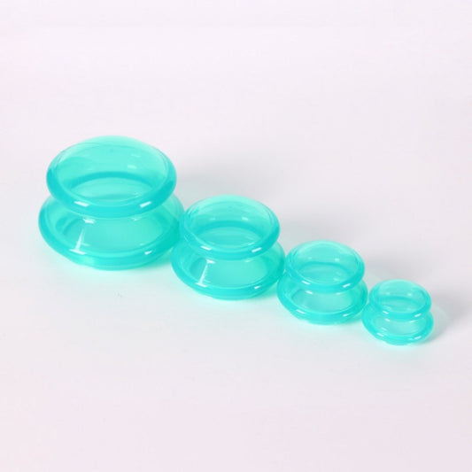 4 pieces silicone cups - Cupping cups - Cupping Set - Cellulite Cups - Cupping For Cellulite - vacuum cup - V1188-NK-BOL-518