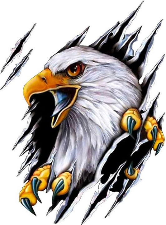 Car sticker - Eagle sticker - 2 pieces - 18*24 cm - Sports car stickers - UV and waterproof - adhesive V1188-NK-BOL-525