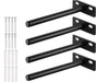 pieces - shelf brackets - 4 inch - shelf bracket - floating shelf support - brackets - floating shelf V1188-NK-BOL-526