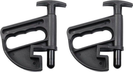 2 pieces - Tire heel clamp - Tire changer - tire pusher - Bead clamp - tire clamp - plastic - black - V1188-NK-BOL-536