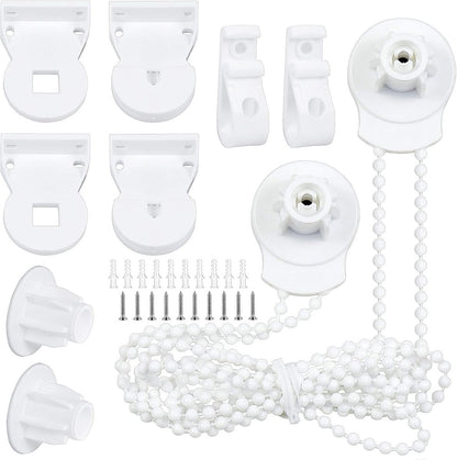 2 set - Roller blind system - roller blind fitting - bead chain - Curtain parts - window decoration V1188-NK-BOL-54