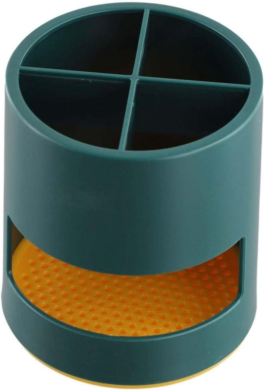 Toothbrush Holder - Bathroom Storage Box - Plastic - Electric Toothbrush Holder - Toothbrush Organizer - 4 V1188-NK-BOL-542