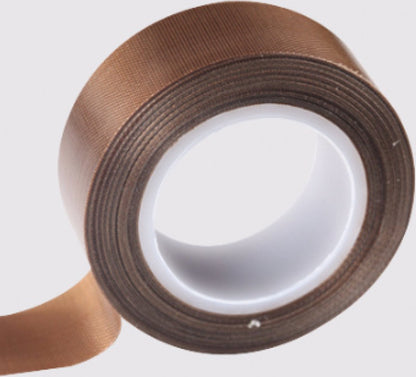 Heat Resistant Tape - Brown - Reliable Bond - Galvanized Silicone Insulating Tape - Teflon - 30mm*10m*0.18mm V1188-NK-BOL-557