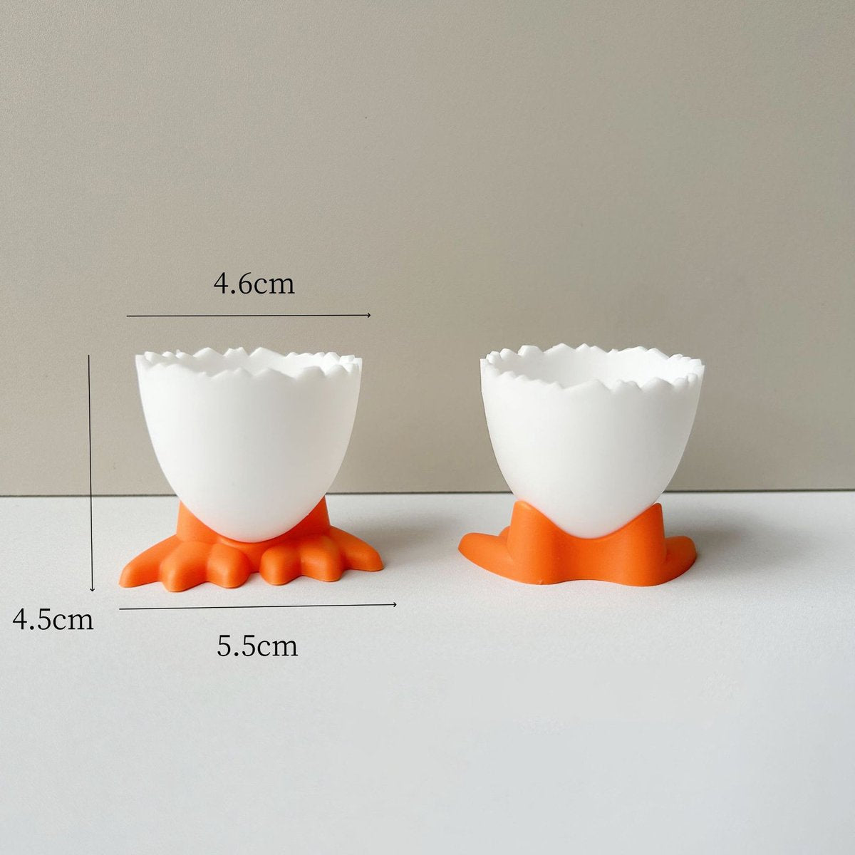 Egg Cups - 9 pieces - Egg Holder - Egg Rack - PP - Egg Cups - Table/Kitchen Items - Egg Storage - White V1188-NK-BOL-56