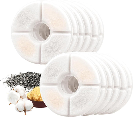 12 Pieces - Drinking Fountain Filters Refills - Water Fountain Filters - Drinking Fountain Filters - V1188-NK-BOL-565