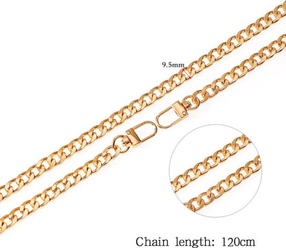 Pieces - Metal Chain - Chain - Bag Strap Chain - Bag Strap - Shoulder Strap - Handbag Strap - Bag Belt - V1188-NK-BOL-573