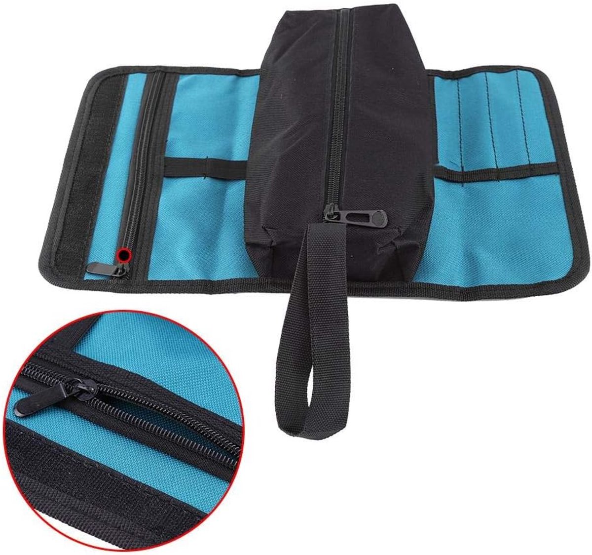 Tool roll - Tool bag - Tool pouch - Cosmetic bag - Storage bag - Tool bags - Universal - 24 x 36 cm - V1188-NK-BOL-579