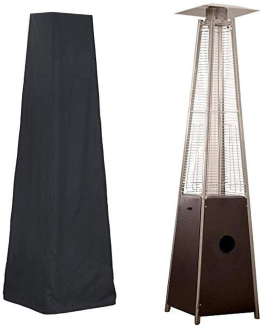 Patio Heater Cover - Heavy-Duty Waterproof Porch Cover - Patio Heater Cover - Pyramid Style Heated Umbrella V1188-NK-BOL-587