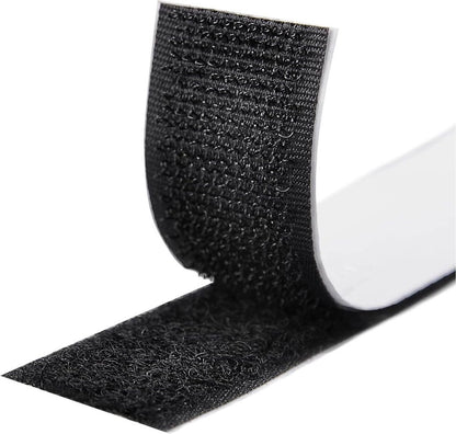 Self-adhesive hook and loop tape 10 meters - black hook and loop tape - extra strong - Strong double-sided V1188-NK-BOL-59