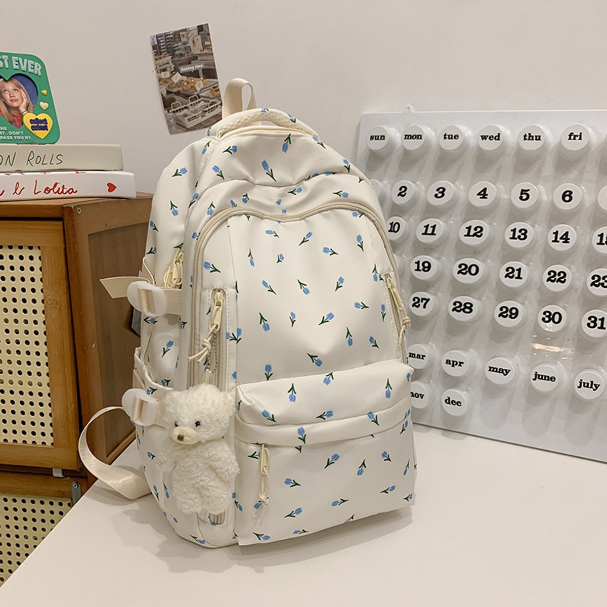 Backpack - School Bag - Backpack - Girl Backpack - School Backpack - School Bag - Tablet Backpack - 20 Liters V1188-NK-BOL-591