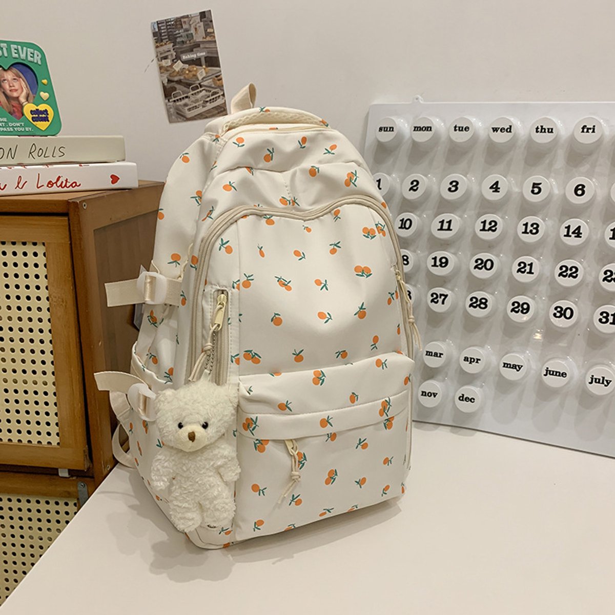 Backpack - School Bag - Backpack - Girl Backpack - School Backpack - School Bag - Tablet Backpack - 20 Liters V1188-NK-BOL-592