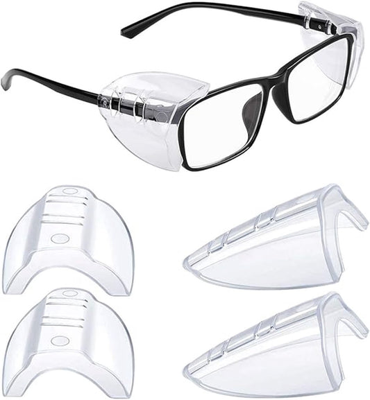 pieces - Side shield protection - side shields - Eye protection - with left and right signs - for small V1188-NK-BOL-597