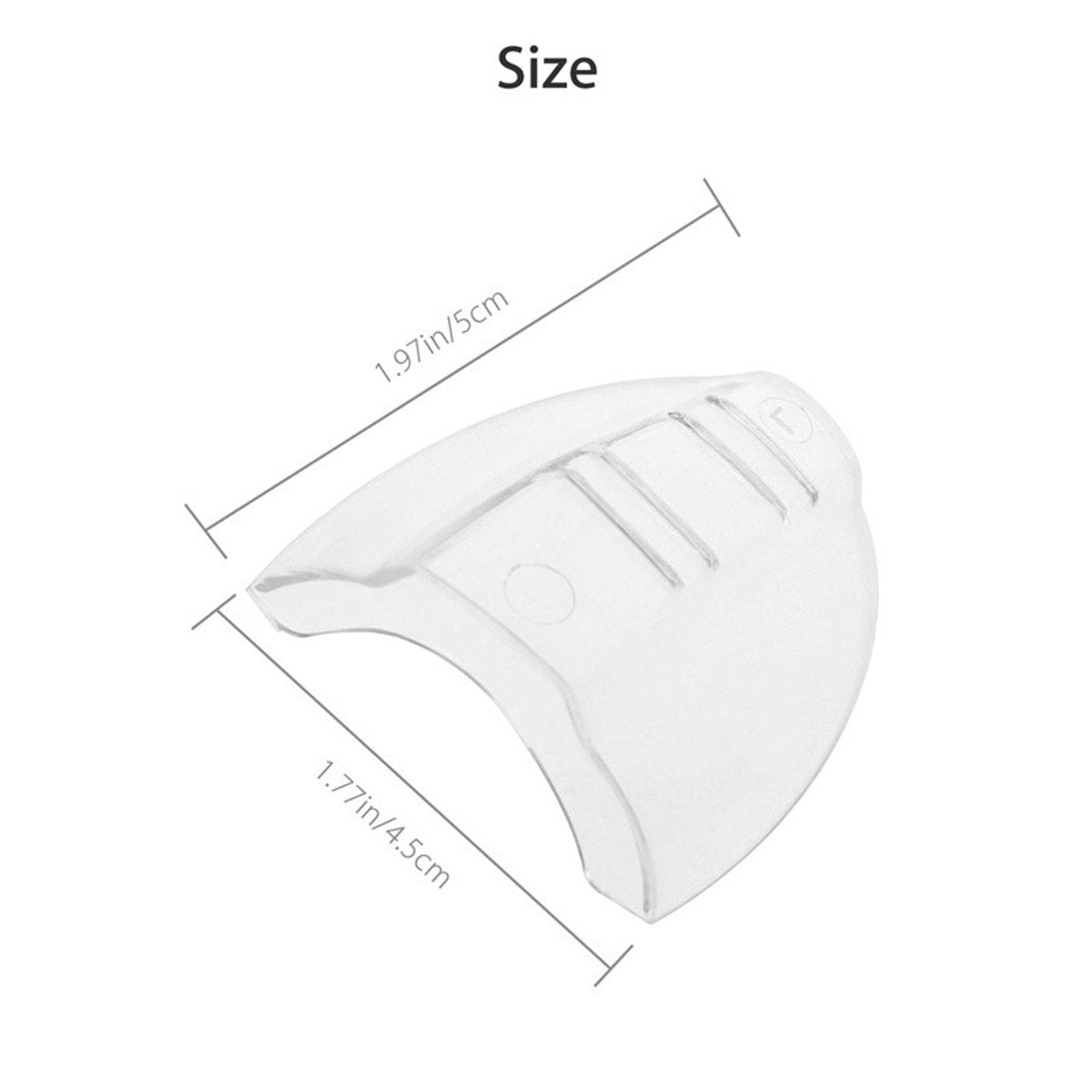 pieces - Side shield protection - side shields - Eye protection - with left and right signs - for small V1188-NK-BOL-597