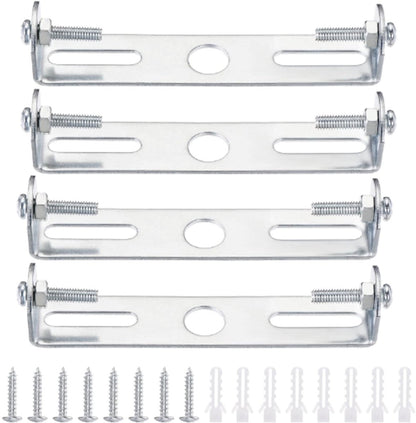 4 pieces - 90mm - Ceiling plate - Bracket - Lighting bracket - Ceiling holder - Hanging lamp bracket - for V1188-NK-BOL-599