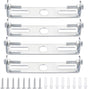 4 pieces - 90mm - Ceiling plate - Bracket - Lighting bracket - Ceiling holder - Hanging lamp bracket - for V1188-NK-BOL-599