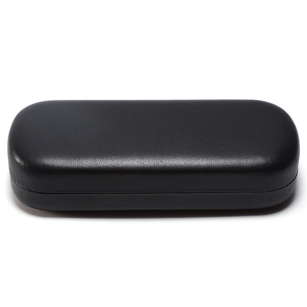Glasses case - glasses case for men and women - sturdy case - sunglasses case - black - PU - 160*64*36mm V1188-NK-BOL-607