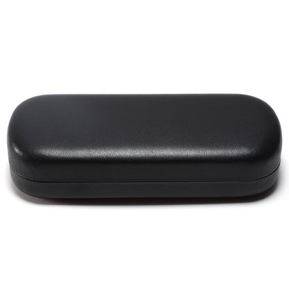 Glasses case - glasses case for men and women - sturdy case - sunglasses case - black - PU - 160*64*36mm V1188-NK-BOL-607