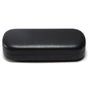 Glasses case - glasses case for men and women - sturdy case - sunglasses case - black - PU - 160*64*36mm V1188-NK-BOL-607