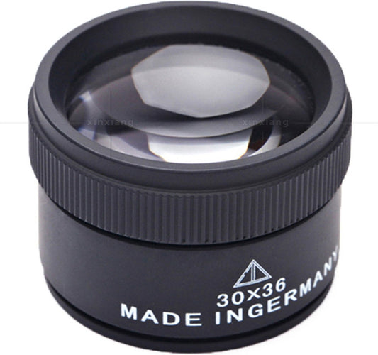 Jeweler's Magnifier - Pocket Magnifier - Mini Magnifying Glass - Pocket Magnifier - 30x36 - Magnification 30 V1188-NK-BOL-613