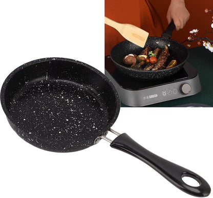 Frying pan - 12cm - Skillet - iron - black - even conduction - Non-stick - Ergonomic handle - for various V1188-NK-BOL-615