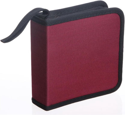 CD Case Storage Folder - DVD Case - Oxford Cloth - With Zipper - CD Bag - CD (Rom)/DVD Storage Case - CD/DVD V1188-NK-BOL-619