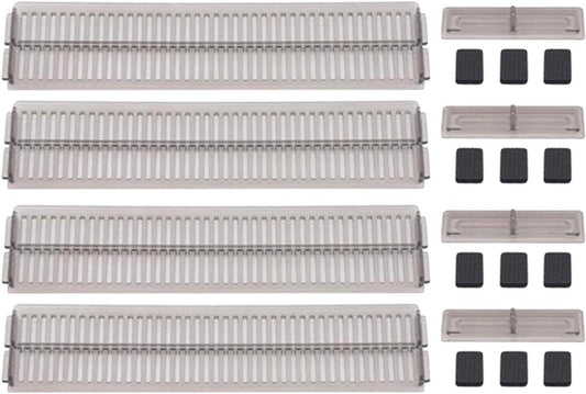 Drawer divider - 4 pieces - Drawer divider - Drawer organizer - Adjustable/extendable (27.5-51 cm) - For V1188-NK-BOL-622