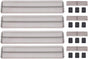 Drawer divider - 4 pieces - Drawer divider - Drawer organizer - Adjustable/extendable (27.5-51 cm) - For V1188-NK-BOL-622