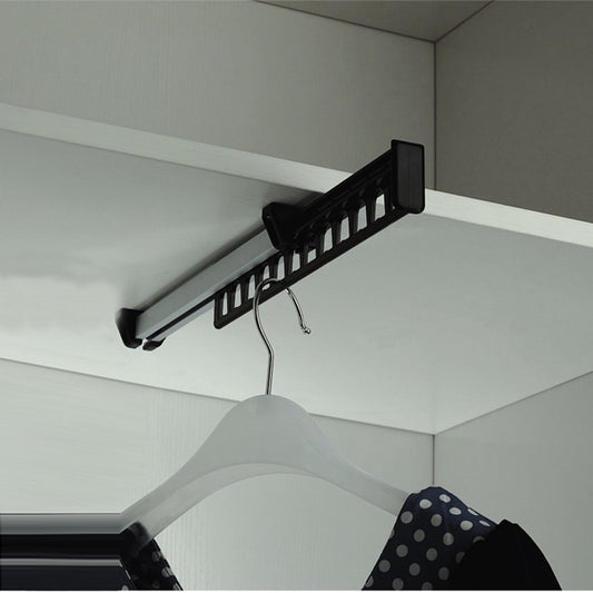 Clothes Hanger - 1 Piece - Hanger - Hanging Hooks - 315mm - Extendable - Pull Out Closet Wardrobe Rail V1188-NK-BOL-634
