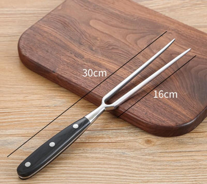 Waffle Fork - Meat Fork - Stainless Steel - With Handle - Serving Fork - Carving Fork - Waffle Iron Accessory V1188-NK-BOL-646