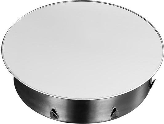 Chimney hood - Stainless steel - Pipe hood - 148 mm - Base diameter: 122 mm - Depth 45 mm - Prevents foreign V1188-NK-BOL-648