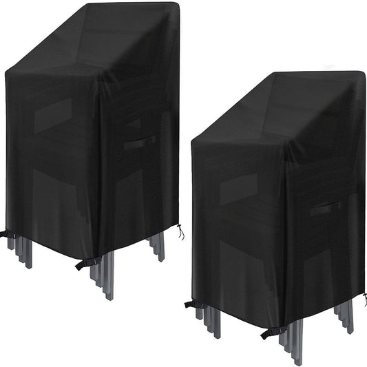 Waterproof garden chair covers - Pack of 2 - Garden furniture cover - Waterproof, weatherproof outdoor chair V1188-NK-BOL-652