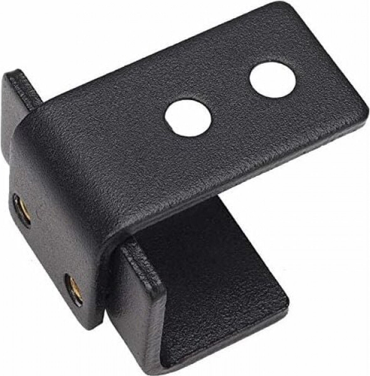 Floor guide - Wall guide - Door guide - Door guide - Steel - Black - Wall mounting - for sliding doors, shed V1188-NK-BOL-664