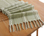 Table Runner - Bohemian Style Table Runner - 33 x 120cm - Green - Polyester - Rustic Farmhouse Style Table V1188-NK-BOL-68