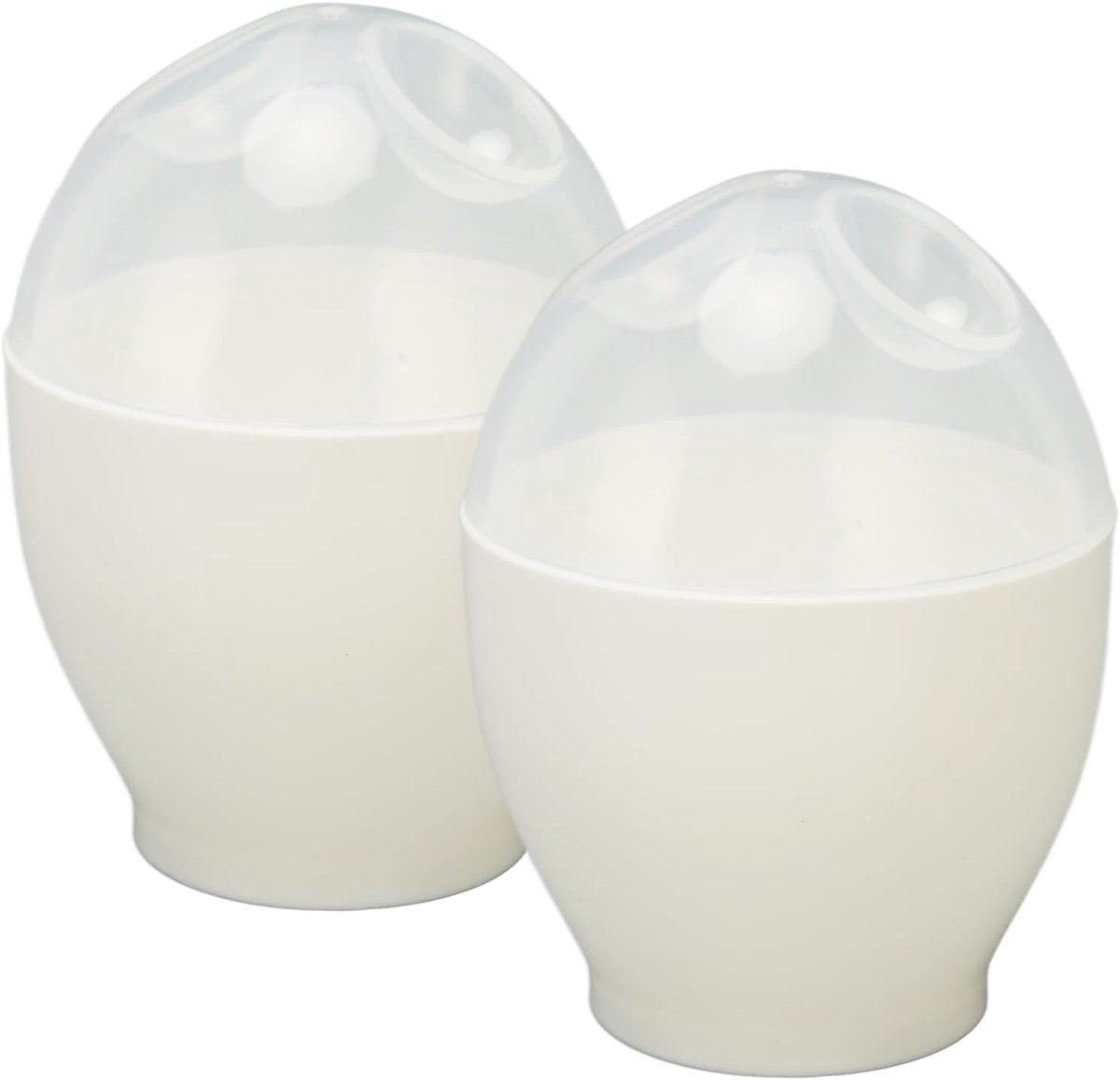 Egg Boiler - 2 Pieces - Microwave Egg Boiler - Egg Boiler - Portable Mini Fast Egg Boiling Cup - For Kitchen V1188-NK-BOL-71