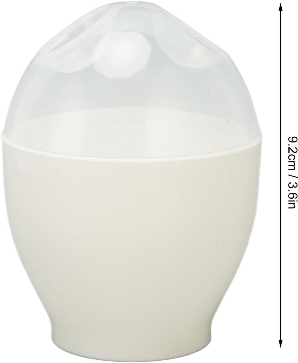 Egg Boiler - 2 Pieces - Microwave Egg Boiler - Egg Boiler - Portable Mini Fast Egg Boiling Cup - For Kitchen V1188-NK-BOL-71