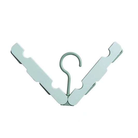 Folding Clothes Rack - Hanging Clothes Rack - Portable Folding Hanger with Hook - Ideal for Travel, Campers, V1188-NKKM00019