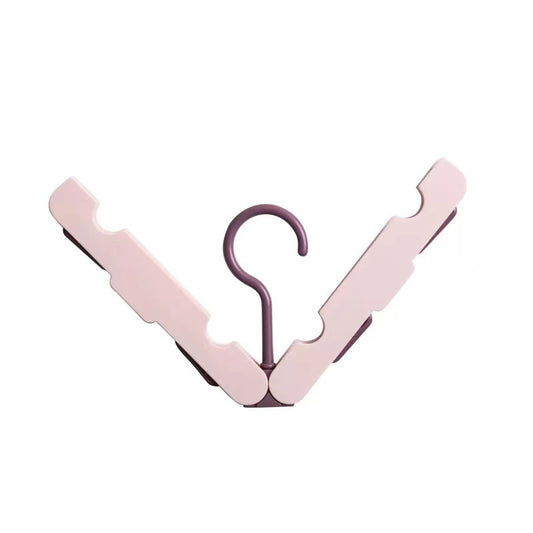 Folding Clothes Rack - Hanging Clothes Rack - Portable Folding Hanger with Hook - Ideal for Travel, Campers, V1188-NKKM00021