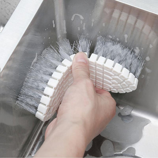 Brush - Multifunctional cleaning brush - Sturdy hand brush with stiff bristles - Multiple flexible brush V1188-NKKM00028