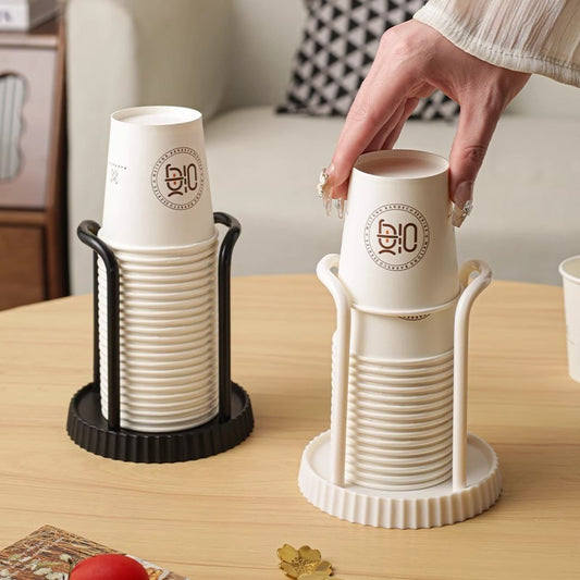 Disposable cup holder for paper cups - practical cup holder - paper cup dispenser for the desk - cup V1188-NKKM00029
