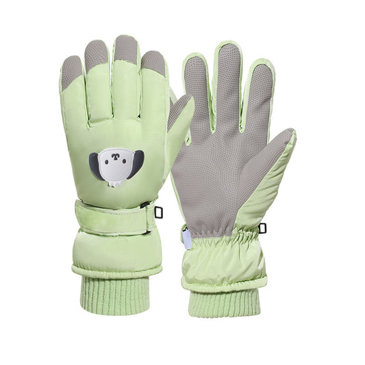 Gloves - Children's Gloves - Children's Ski Gloves - Touchscreen Gloves - Windproof - Warm - Suitable for V1188-NKKM00038
