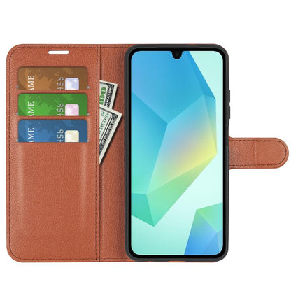 Compatible with Samsung Galaxy A17 5G Brown Horizontal Flip Stand Case Samsung Brown V1188-ON101-00879-2