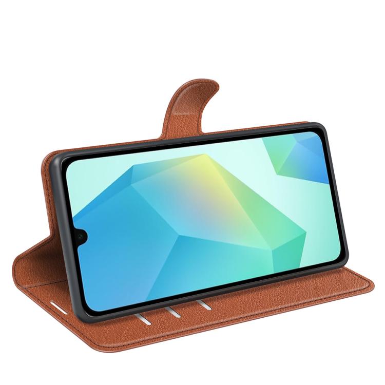 Compatible with Samsung Galaxy A17 5G Brown Horizontal Flip Stand Case Samsung Brown V1188-ON101-00879-2