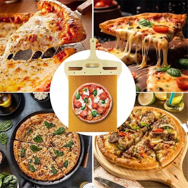 Sliding Pizza Peel Non-Stick Pizza Shovel V1188-ON101-01122-1