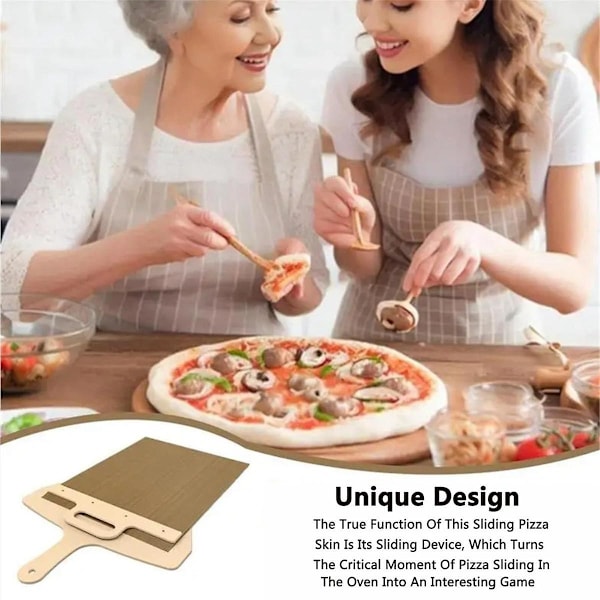 Sliding Pizza Peel Non-Stick Pizza Shovel V1188-ON101-01122-1