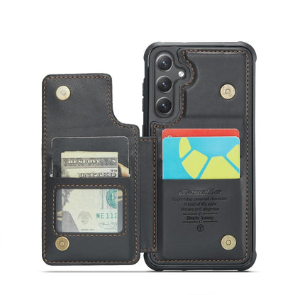 Compatible with Samsung Galaxy S25 Case with RFID Protection and Stand in Black V1188-ON101-01479-1