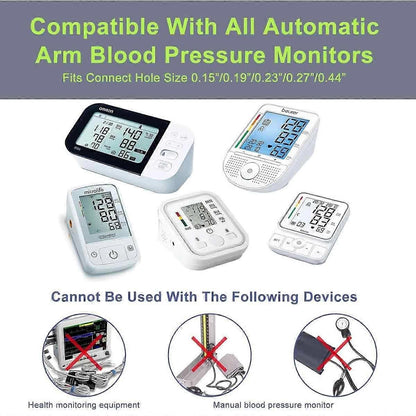 Blood Pressure Cuff for Children 2 Pcs Adjustable 17.2-22.1 cm Upper Arm Replacement Accessories Compatible V1188-ON101-03751-1