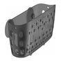 Kitchen Sponge Holder with 3 Strong Suction Cups, Sink Organizer in Transparent Gray V1188-ON123-00138-1