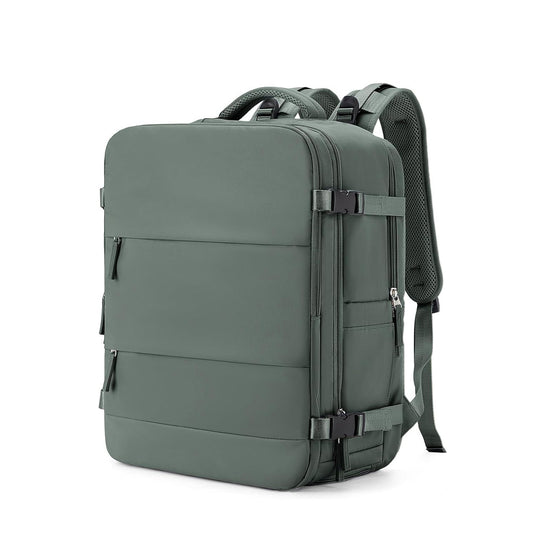 Ryanair Cabin Travel Backpack 40x20x25 cm Green, Hiking \u0026 Hand Luggage Bag Compatible with EasyJet V1188-ON123-00305-4